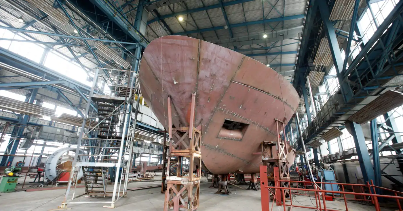 Taller naval en Cartagena